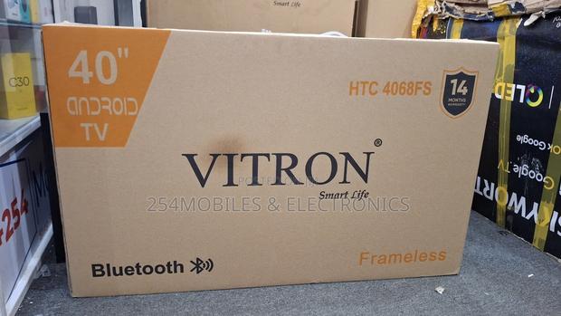 Vitron 40 Smart Tv Android Htc4068fs Frameless Bluetooth - thumbnail 2