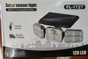 Solar Sensor Light 120 Led Motion Sensor Security Lamp With 3 Lighting