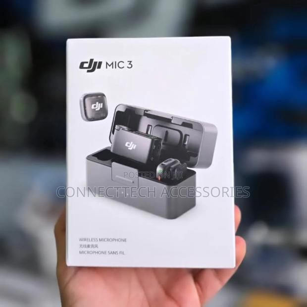 Dji Mic 3 Wireless Microphone System.