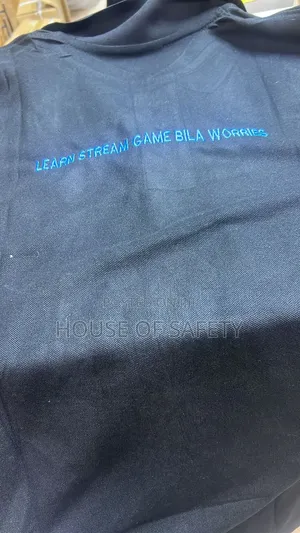 Black Branded Polo Tshirt in Plain Black