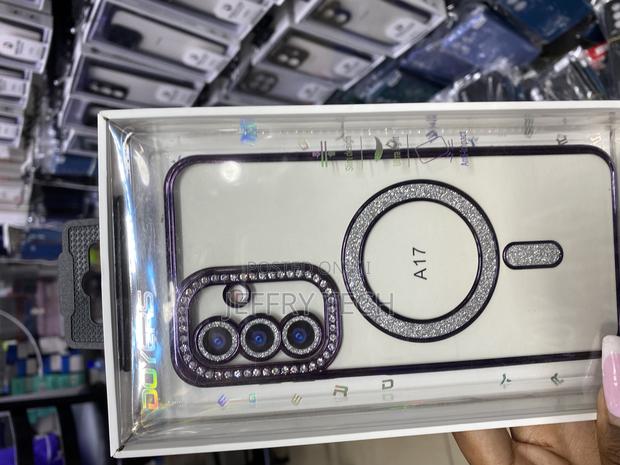 Anoow Magnetic Plated Glitter Case for Samsung Galaxy A17 - main view