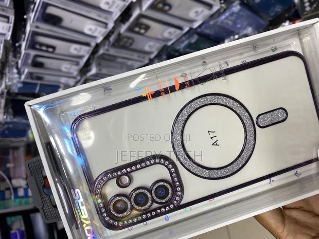 Anoow Magnetic Plated Glitter Case for Samsung Galaxy A17 - thumbnail 3