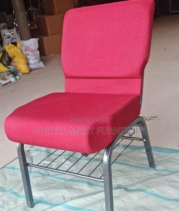 Office Chair : Smart Church Red Office Chair