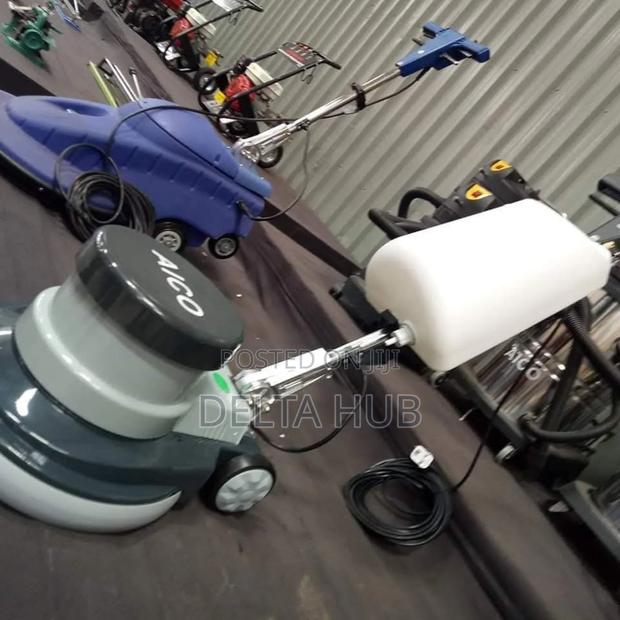 Durable Floor Scrubbing System - main view