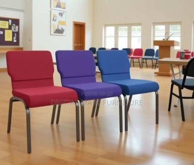 Office Chair : Smart Church Red Office Chair - thumbnail 3