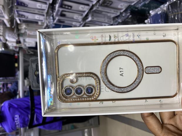 Mibear Magnetic Glitter Plated Case for Samsung Galaxy A17 - main view