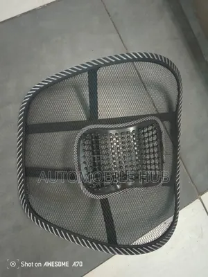 Car Backrest Black