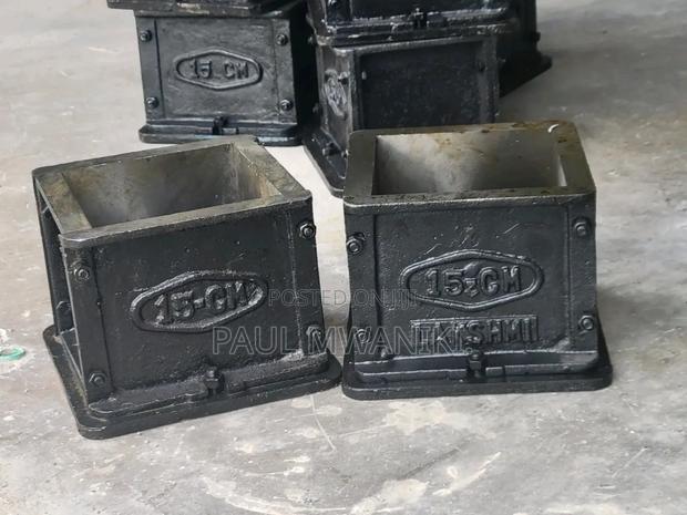 Concrete Testing Cube Moulds - Cast Iron - thumbnail 4