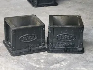 Concrete Testing Cube Moulds - Cast Iron
