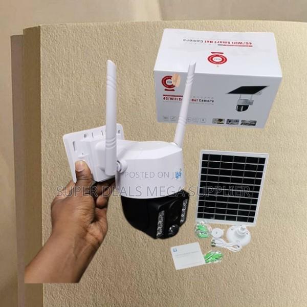 12mp V380 Pro 4g Solar PTZ Camera Wireless Outdoor Surveillance