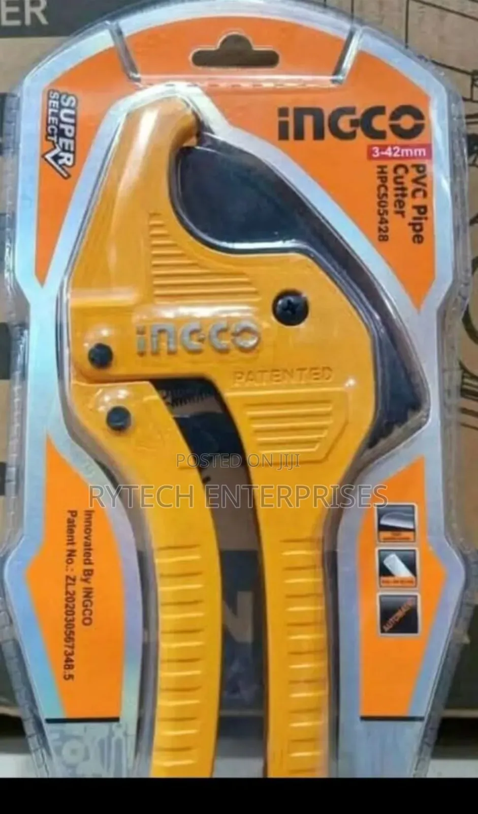 Ingco Pipe Cutter Machine 3-42mm