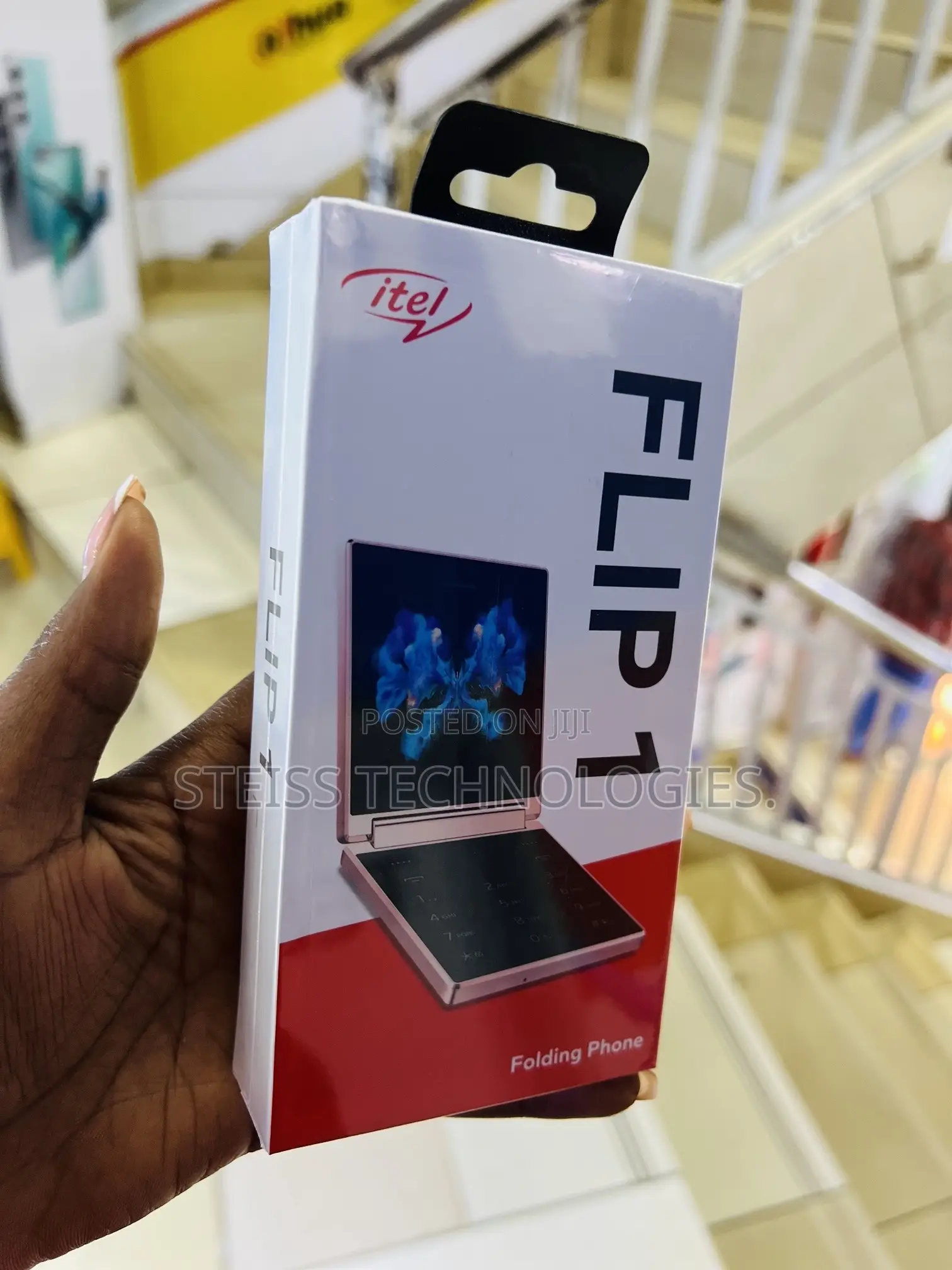 New Itel Flip 1 8 GB Blue