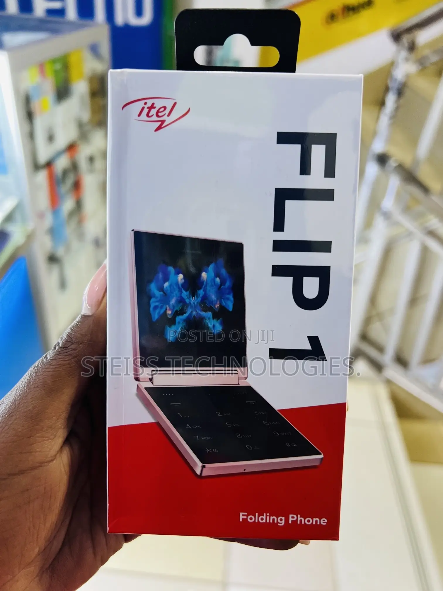 New Itel Flip 1 8 GB Blue