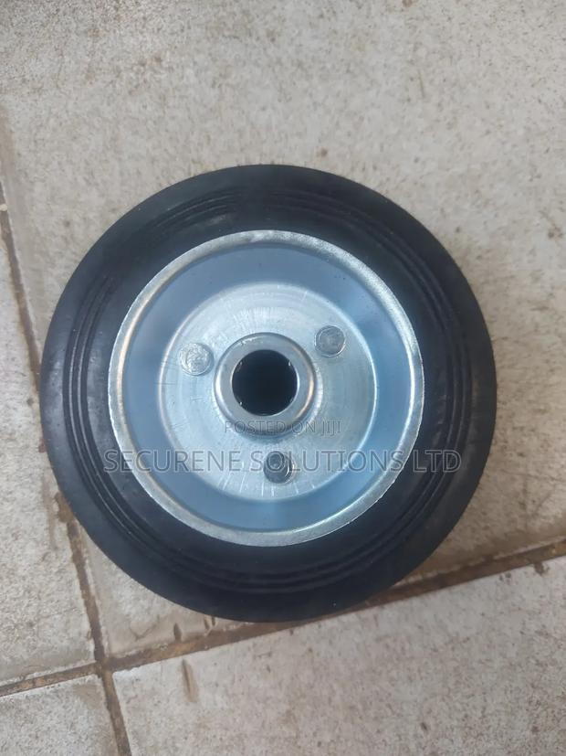 4" Rubber Trolley Wheel - main view