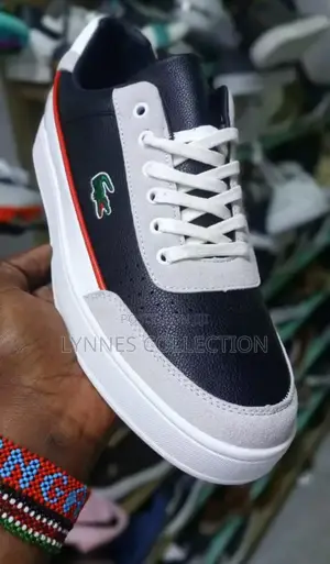 Lacoste Leeather Patched Casuals ,Casuals Sizes 40-45
