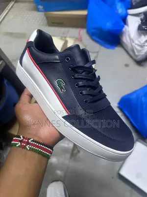 Lacoste Leeather Patched Casuals ,Casuals Sizes 40-45