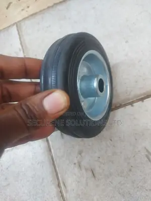 4" Rubber Trolley Wheel