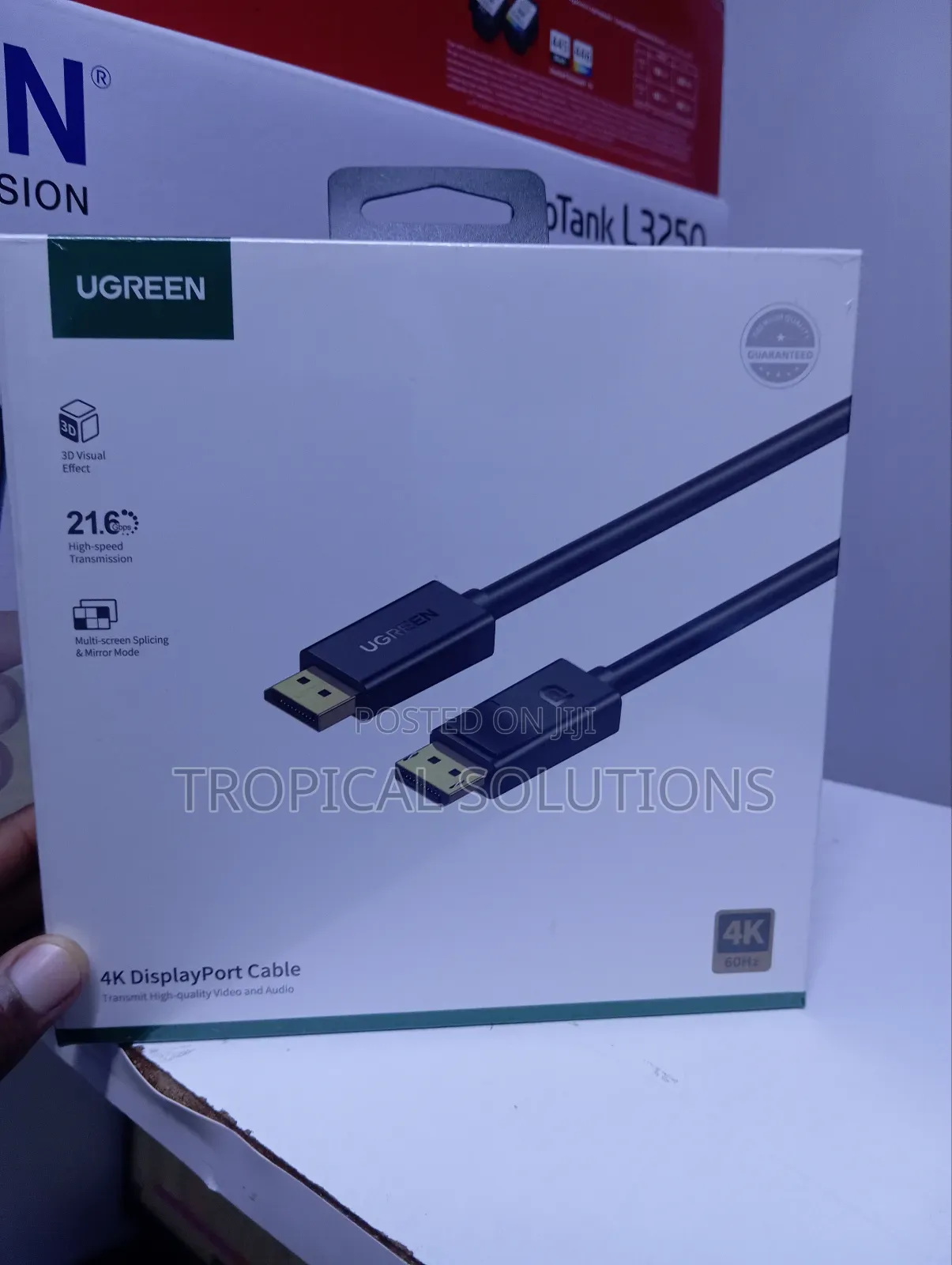 Ugreen Display Port Male to Male Cable 1.5m Dp102