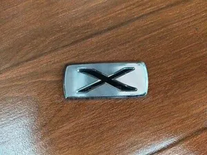Boot X Badge for Toyota Cars
