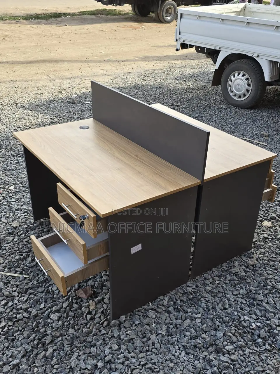 Modern Dual-Sided 2-Way Workstation