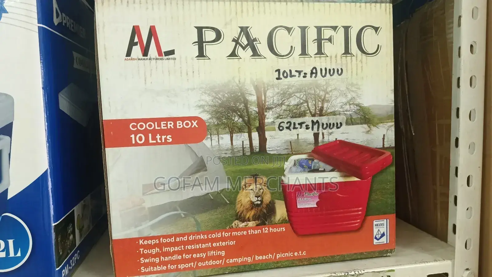 Pacific Insulated Cooler Boxes
10 Litres