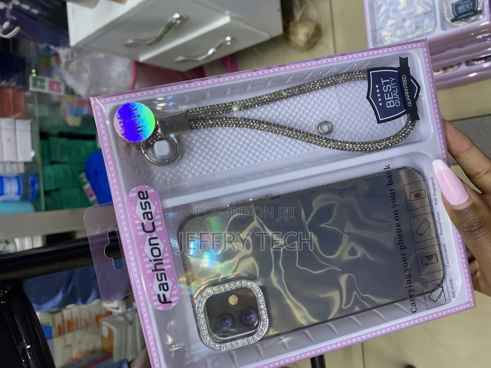 Vauki Luxury Cute Marble Case for iPhone 11 With Strap