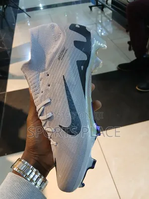 Nike Grey Air Zoom Soccer Football Boots