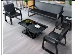 Leather Office Sofa Set