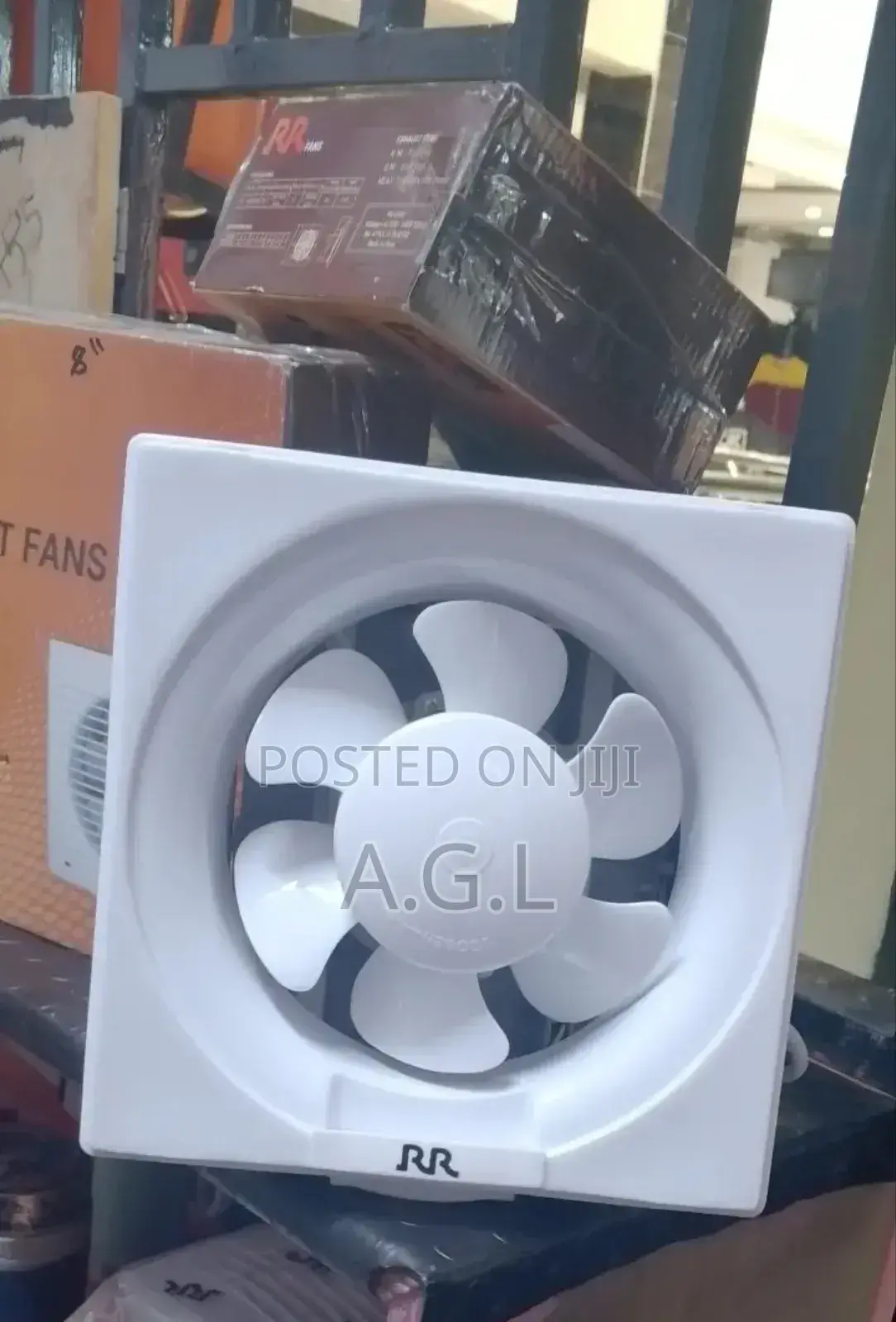 Exhaust Fan 6" Window Mounted