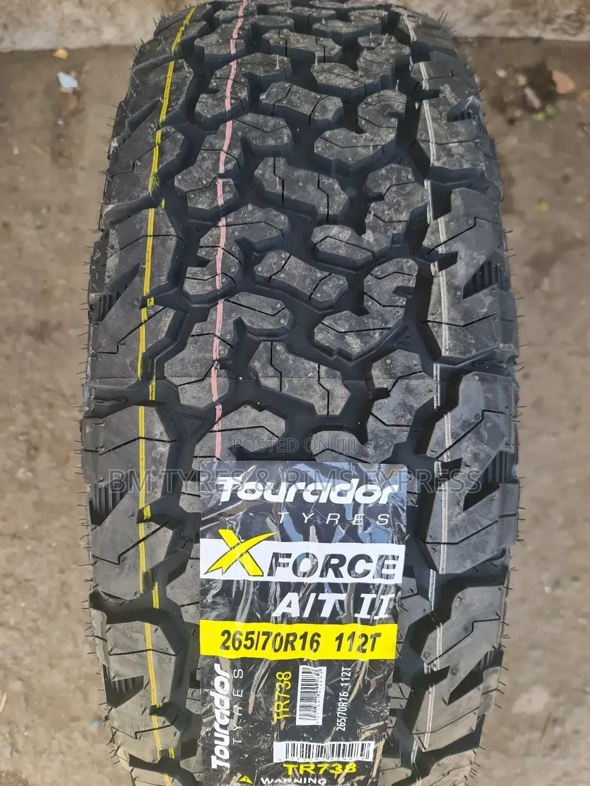 265 /70 R16 a/T (X-Force)
