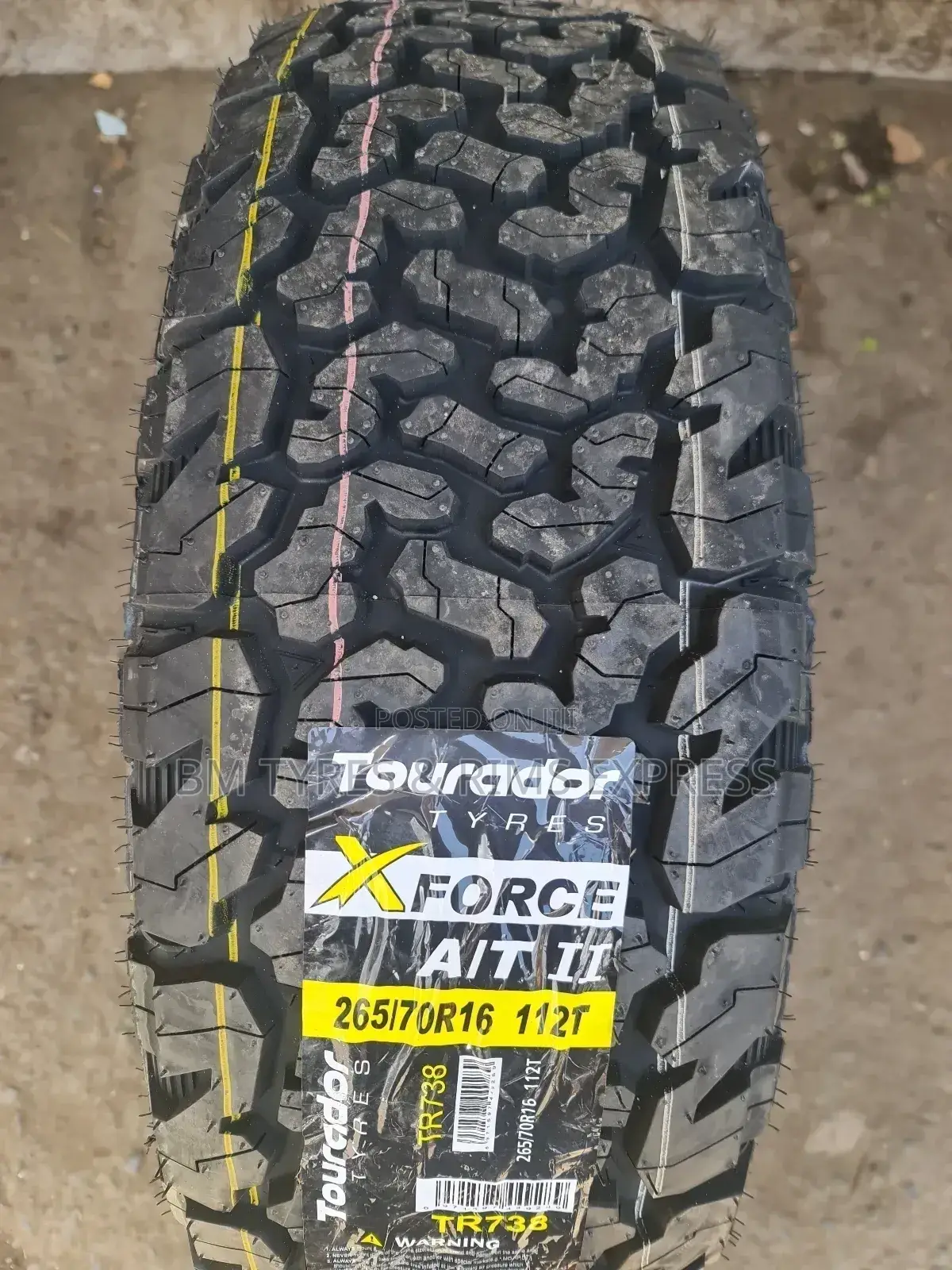 265 /70 R16 a/T (X-Force)