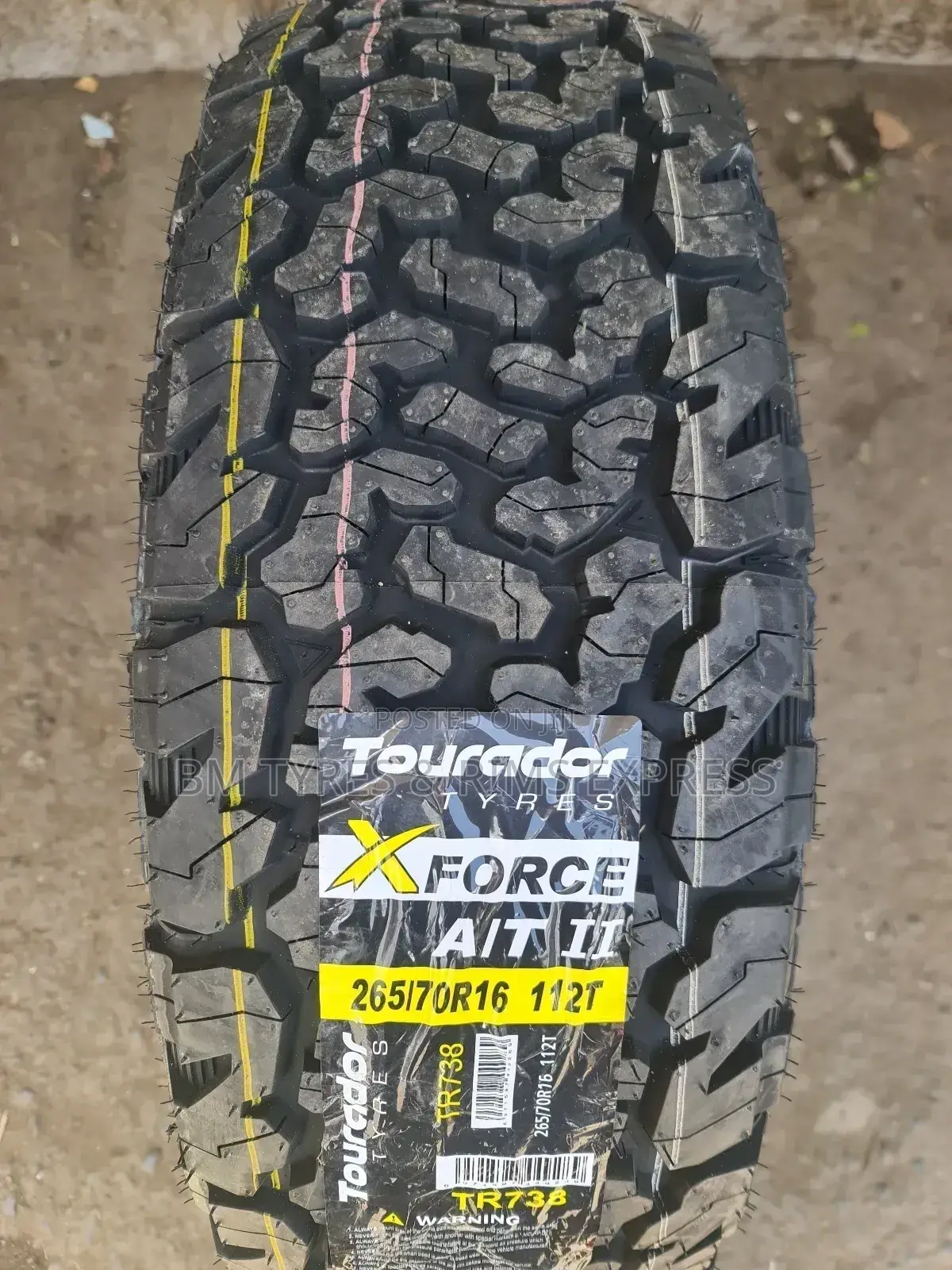 265 /70 R16 a/T (X-Force)