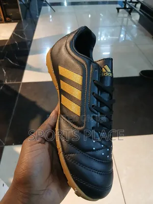 New Adidas Black Football Trainers - Turf Soccer Boots