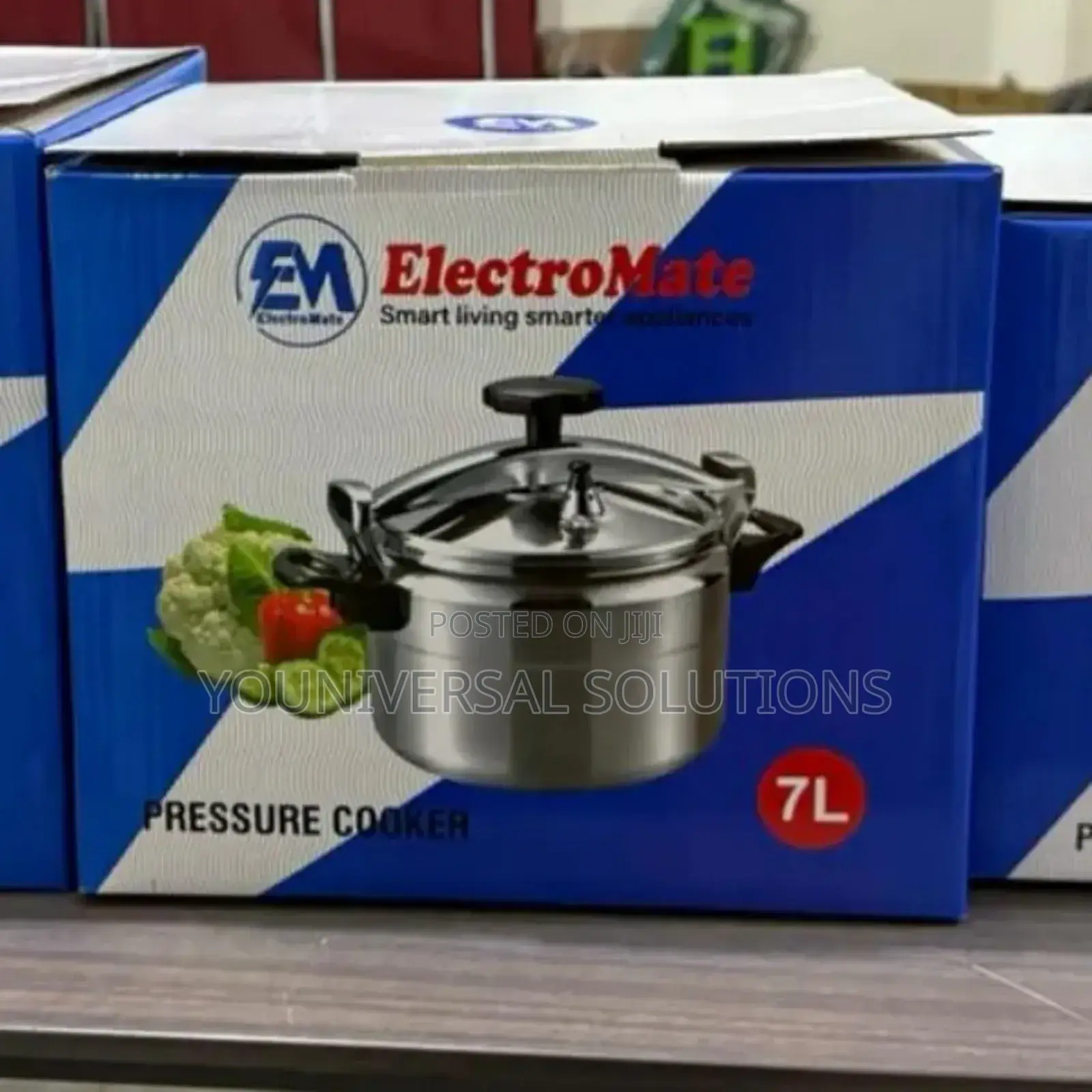 7litres Electromate Manual Pressure Cooker