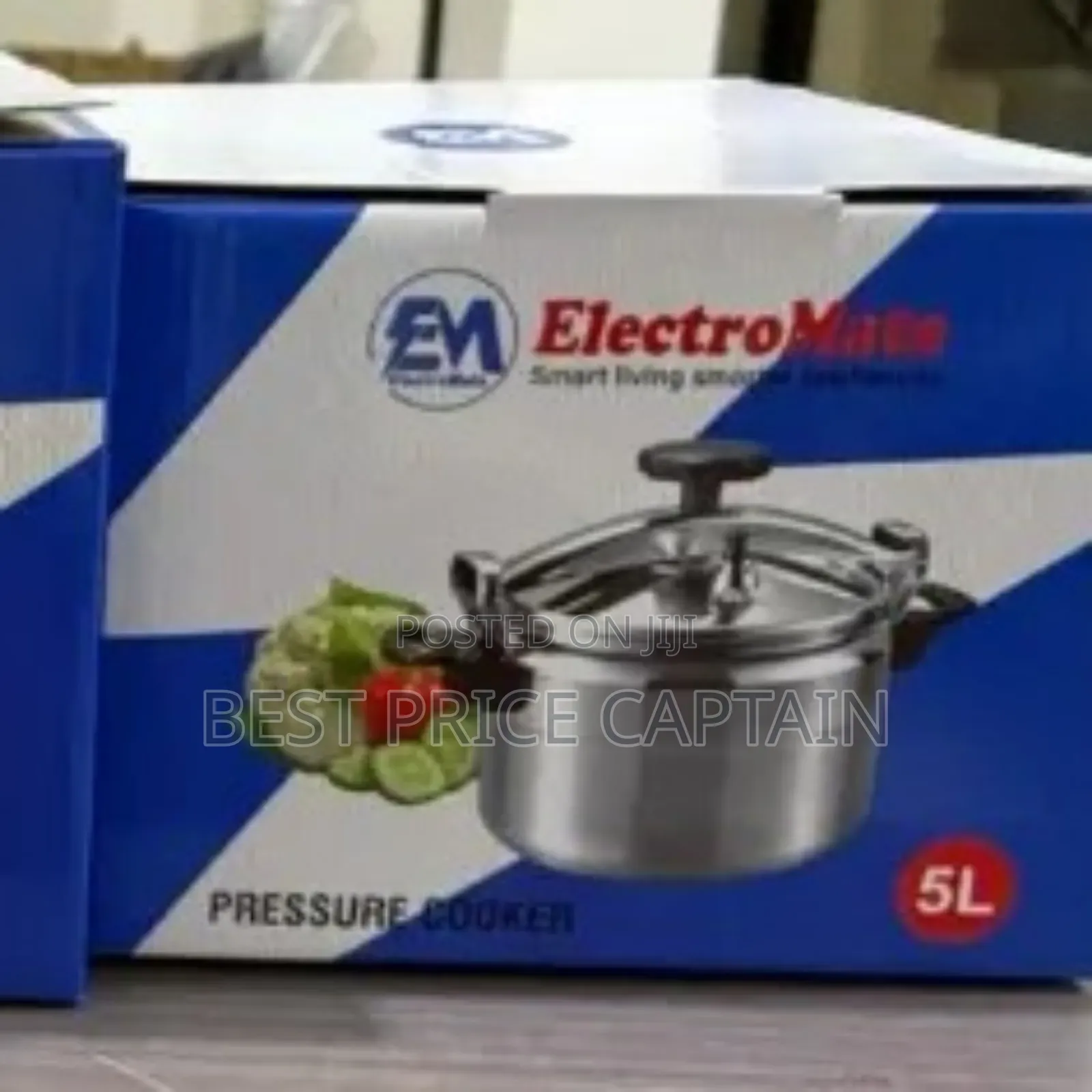 5litres Electromate Manual Pressure Cooker