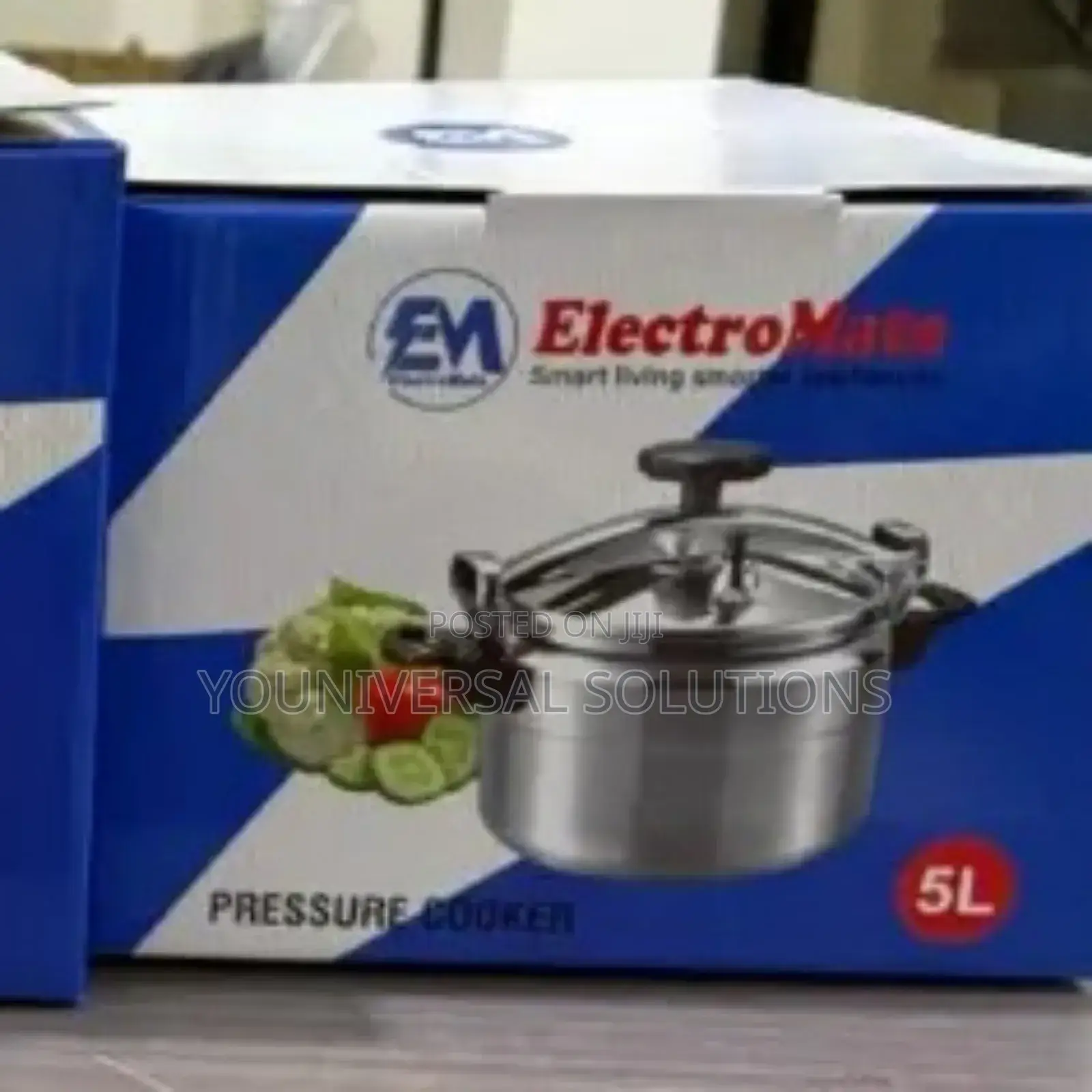 5litres Electromate Manual Pressure Cooker