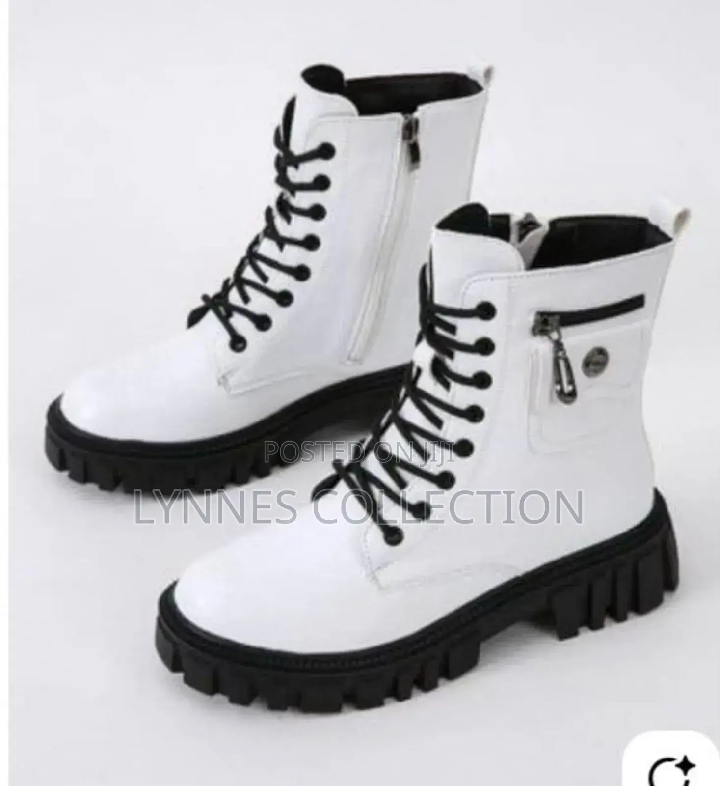 Lady Lace Up Chunky Sole Boots ,Chunky Boots Sizes 36-41