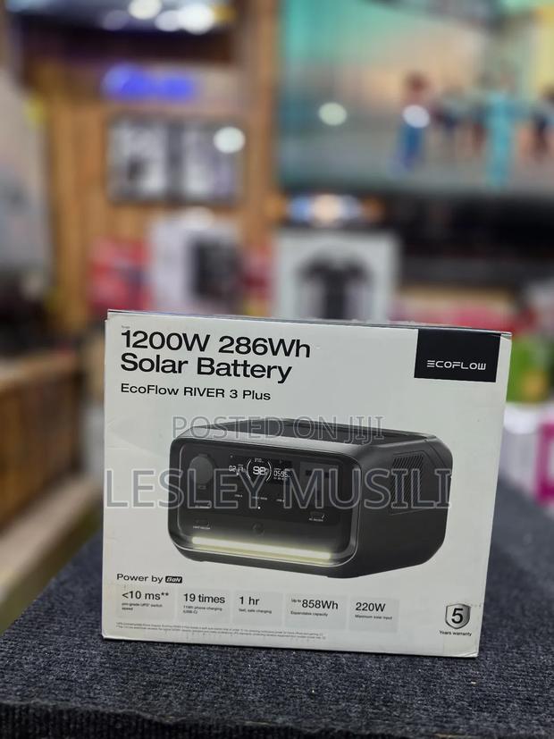 Ef Ecoflow Portable Power Station River 3 Plus, 286wh - main view