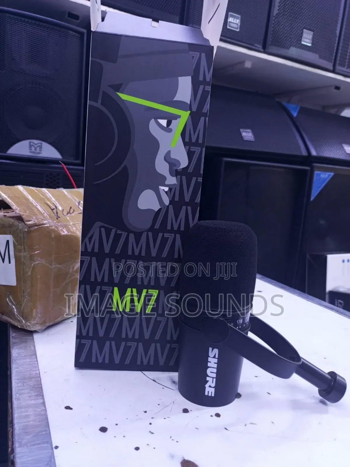 Mv7 Shure Mic