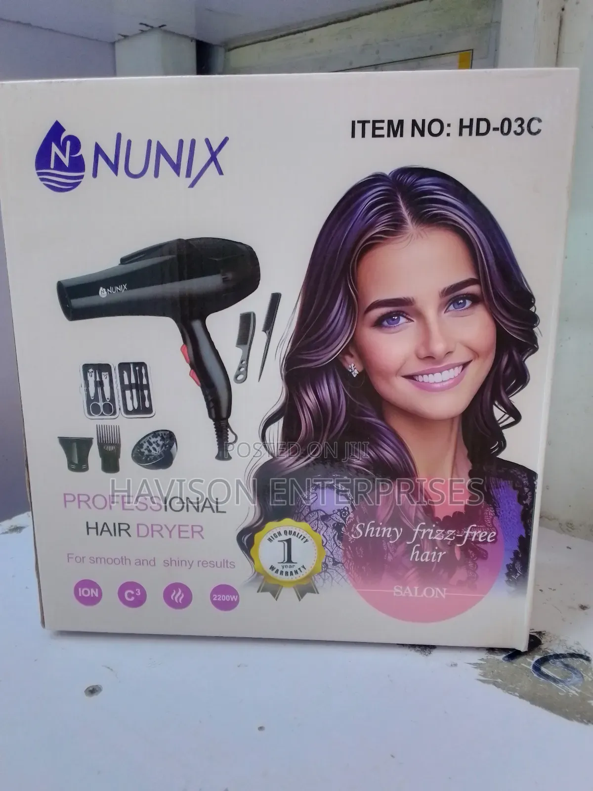 New Arrival Nunix Blowdrier/Straightener