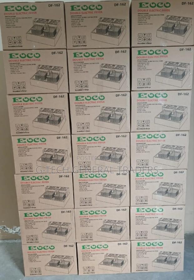 Ecco Energy Saver Double Electric Deep Fryer Machine