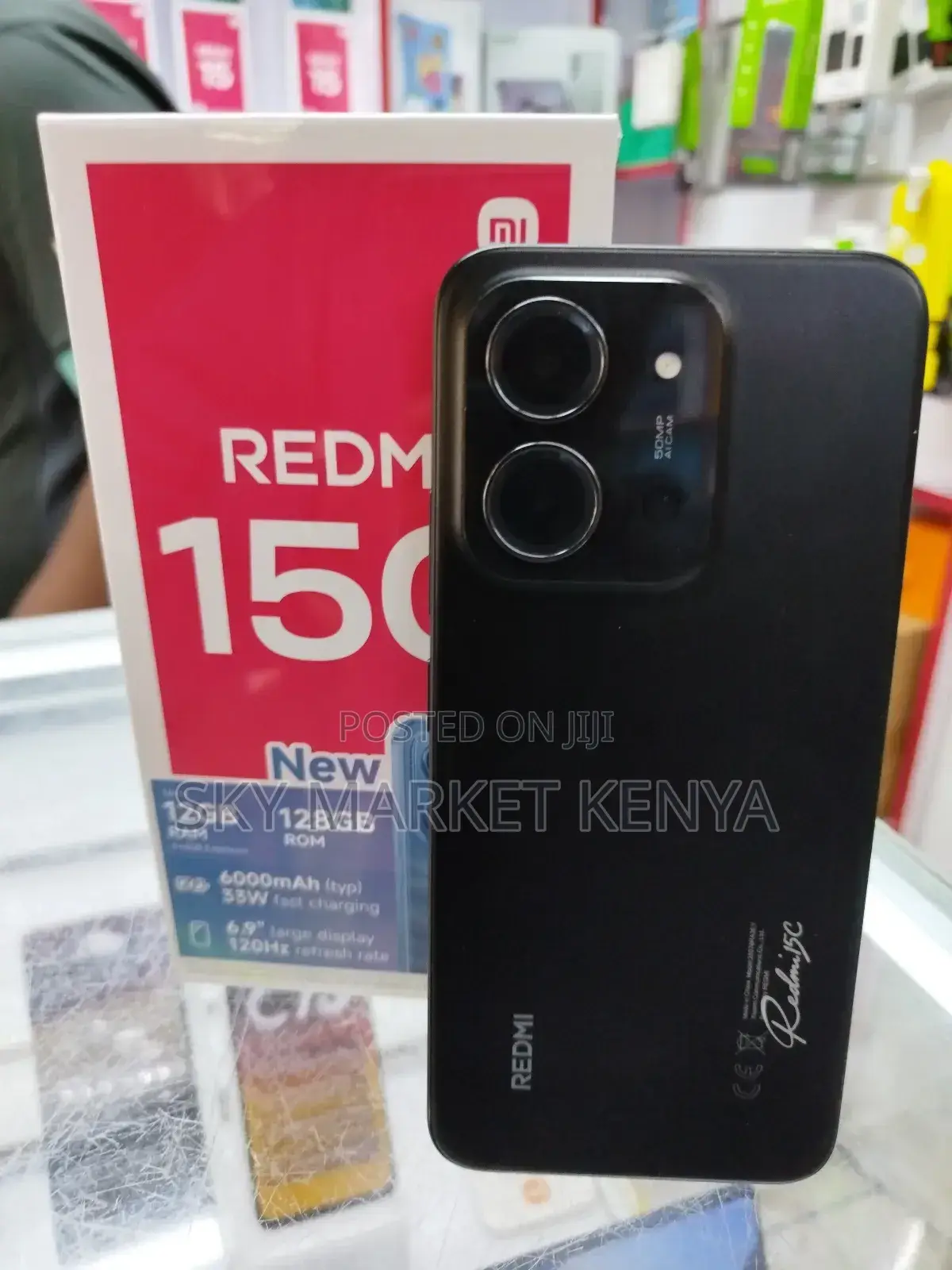 New Xiaomi Redmi 15C 4G 128 GB Black