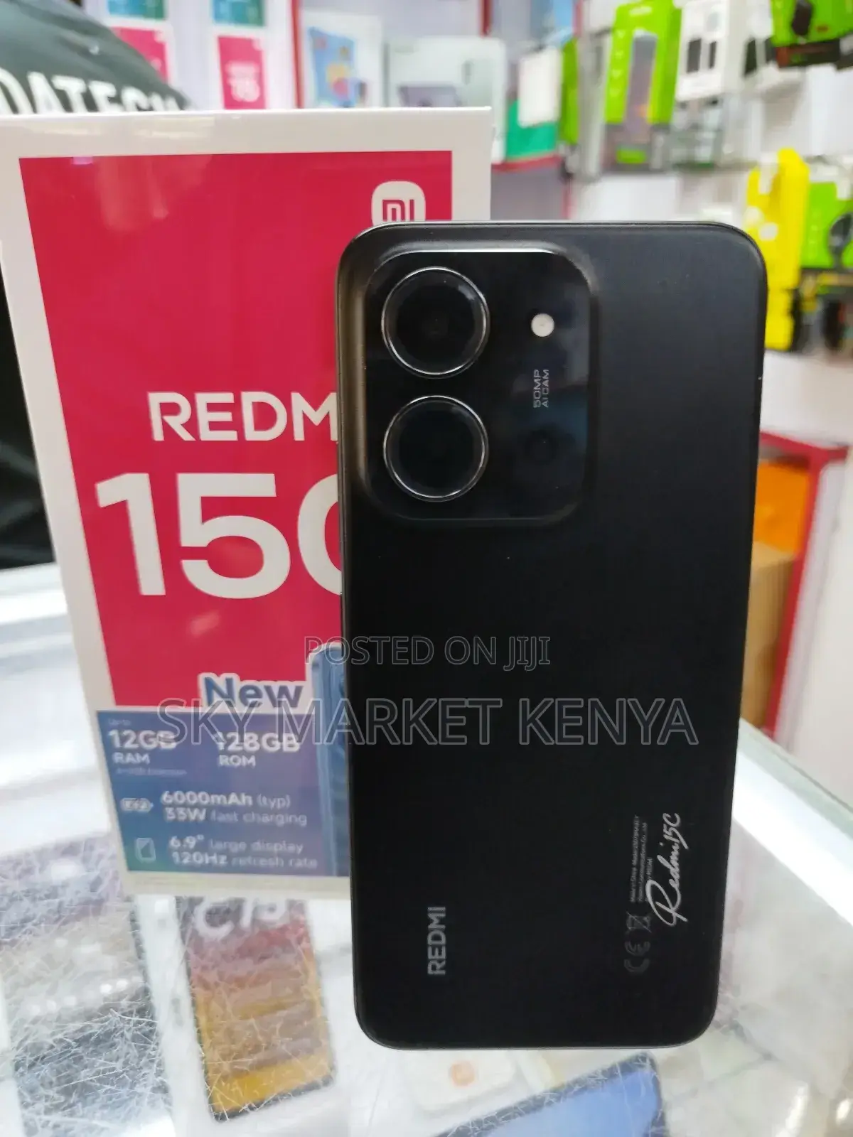 New Xiaomi Redmi 15C 4G 128 GB Black