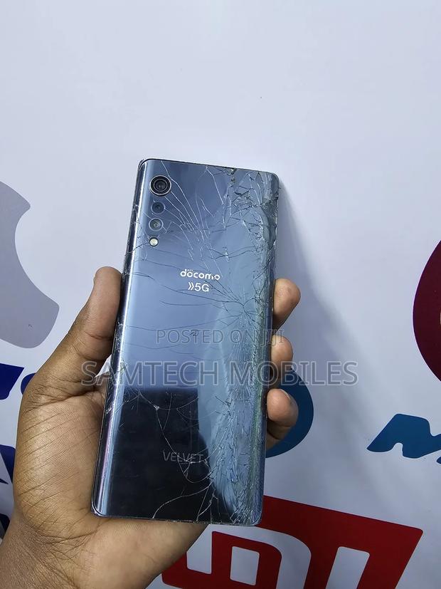 LG Velvet 5G 128 GB Gray - thumbnail 3