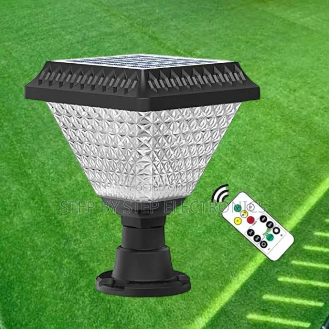 Modern Solar Led Outdoor Gate Lamp Waterproof for Home Decoration