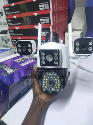 Triple Lens With Alarm Electric Model Wifi Connection and Ethernet