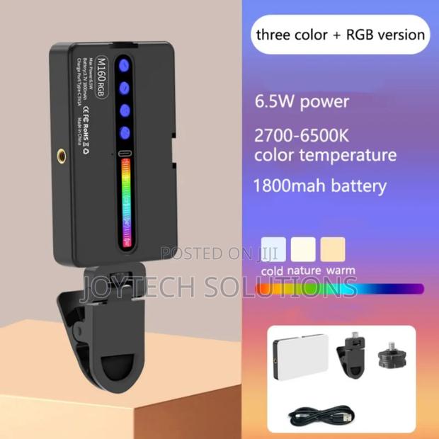 RGB Square Pocket Fill Light for Mobile Phones and Cameras - thumbnail 2