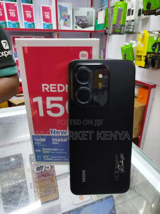 New Xiaomi Redmi 15C 4G 256 GB Black