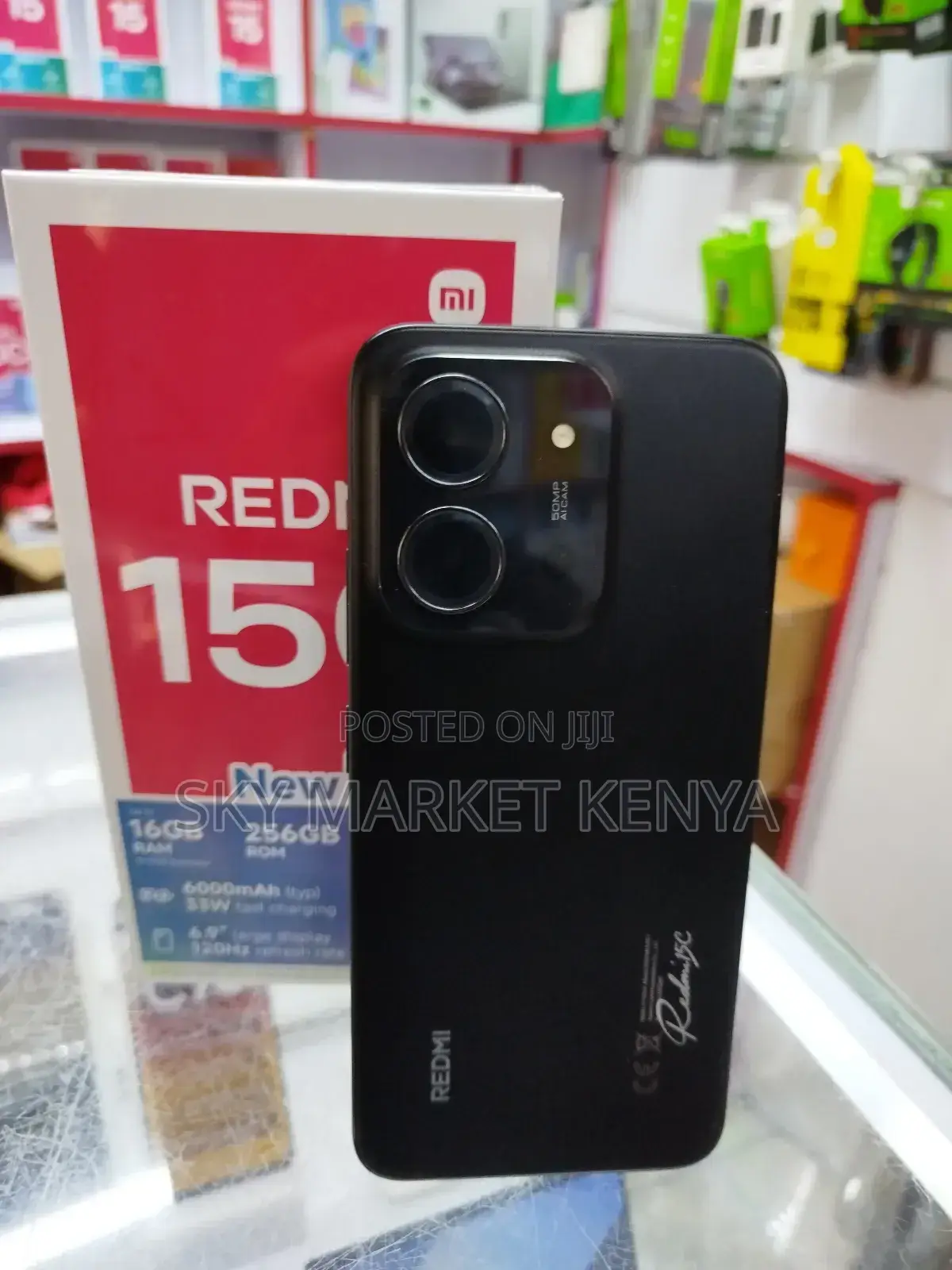 New Xiaomi Redmi 15C 4G 256 GB Black