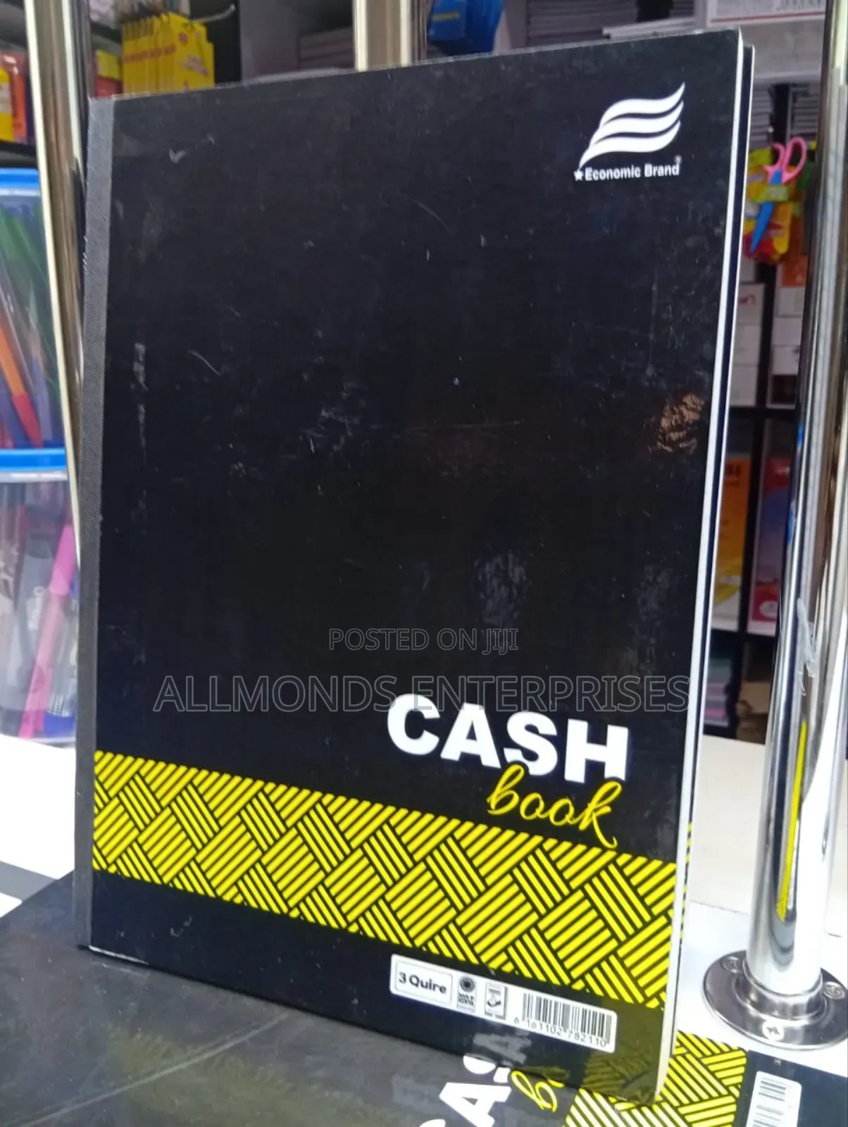 Hard Cover 3 Quire Economic Cash Book